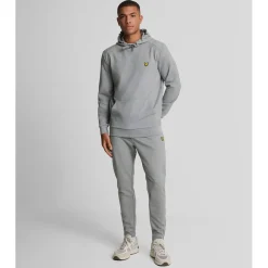 Sweatshirts|Hoodies*Lyle And Scott Fly Fleece Hoodie in Grey