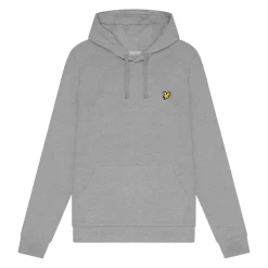 Sweatshirts|Hoodies*Lyle And Scott Fly Fleece Hoodie in Grey