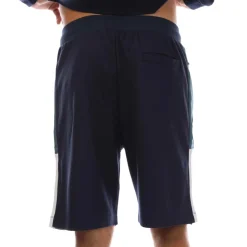 Shorts*Lyle And Scott Fly Fleece Colour Block Shorts in Navy