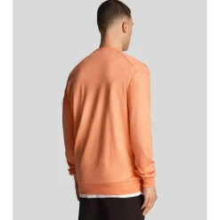 Sweatshirts*Lyle And Scott Fly Fleece Crewneck Sweatshirt in Coral