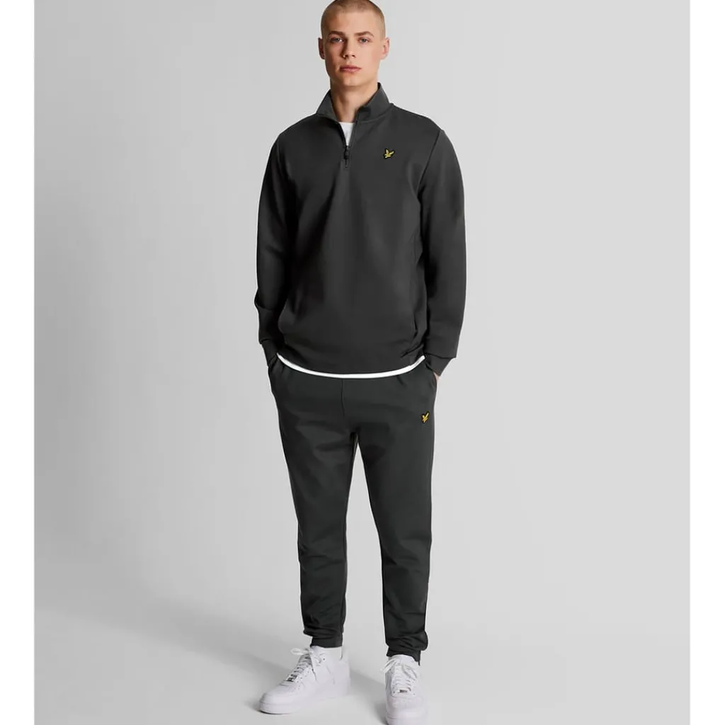 Trousers*Lyle And Scott Fly Fleece Tracksuit Bottoms in Grey