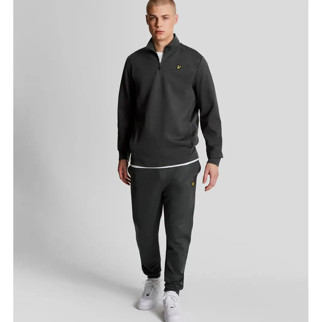 Trousers*Lyle And Scott Fly Fleece Tracksuit Bottoms in Grey