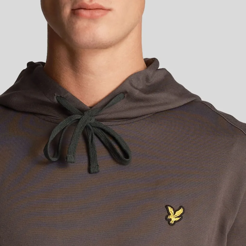 Sweatshirts|Hoodies*Lyle And Scott Fly Fleece Hoodie in Grey