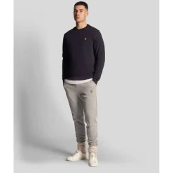 Sweatshirts*Lyle And Scott Fly Fleece Crewneck Sweatshirt in Navy