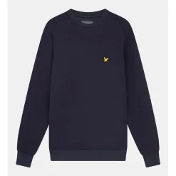 Sweatshirts*Lyle And Scott Fly Fleece Crewneck Sweatshirt in Navy