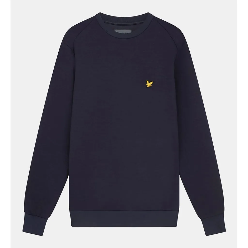 Sweatshirts*Lyle And Scott Fly Fleece Crewneck Sweatshirt in Navy