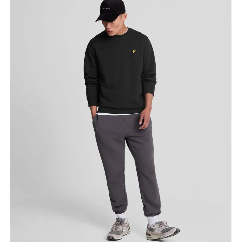 Sweatshirts*Lyle And Scott Football For All Graphic Sweatshirt in Black