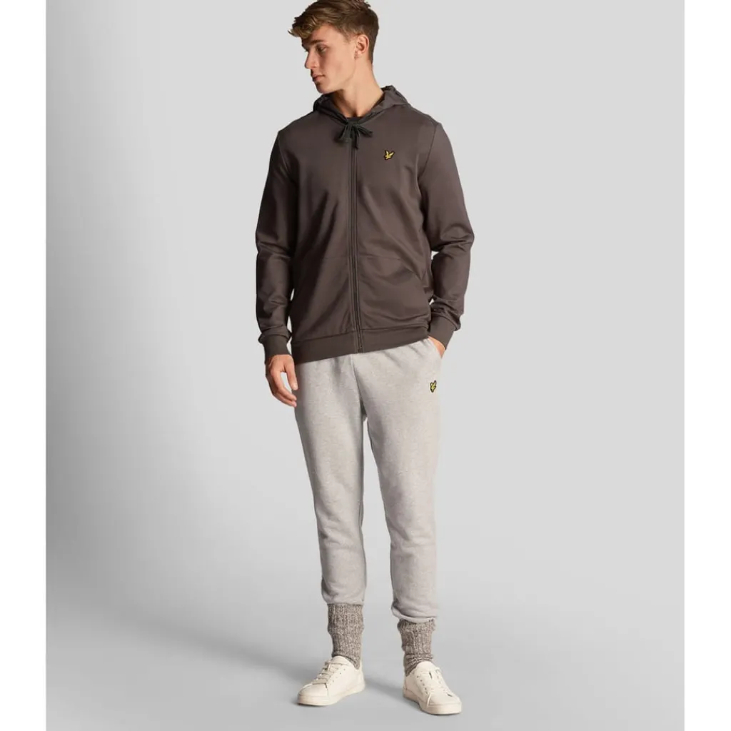 Sweatshirts|Hoodies*Lyle And Scott Full-Zip Hoodie in Grey
