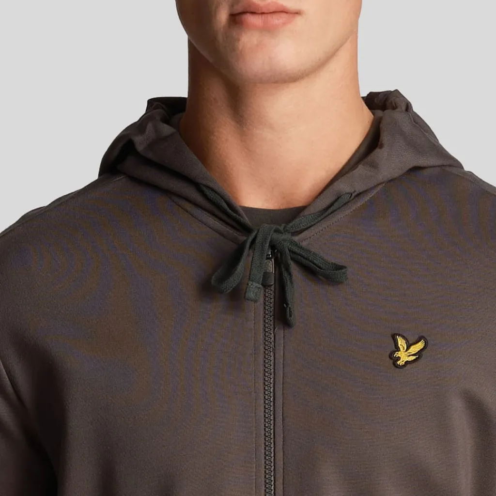 Sweatshirts|Hoodies*Lyle And Scott Full-Zip Hoodie in Grey