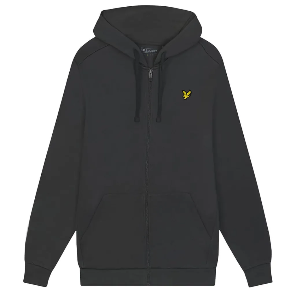 Sweatshirts|Hoodies*Lyle And Scott Full-Zip Hoodie in Grey