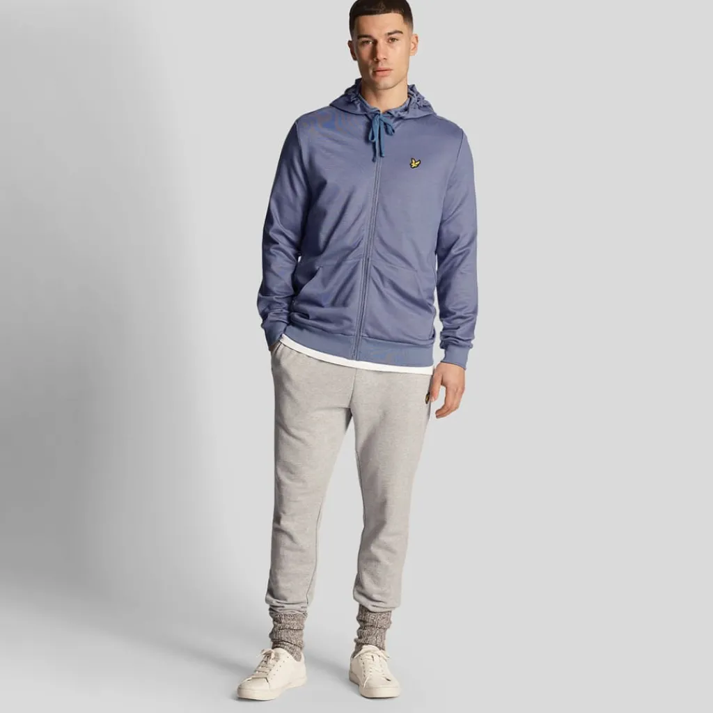 Sweatshirts|Hoodies*Lyle And Scott Full-Zip Hoodie in Blue