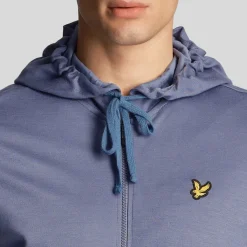 Sweatshirts|Hoodies*Lyle And Scott Full-Zip Hoodie in Blue