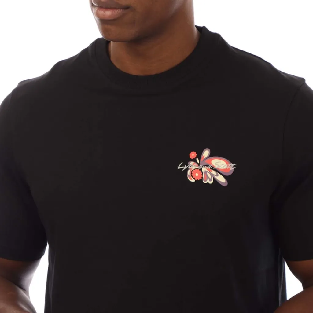 T-Shirts And Vests*Lyle And Scott Graphic T-Shirt in Black