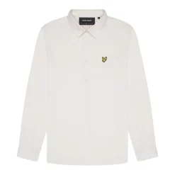 Shirts*Lyle And Scott Interlock Shirt in White