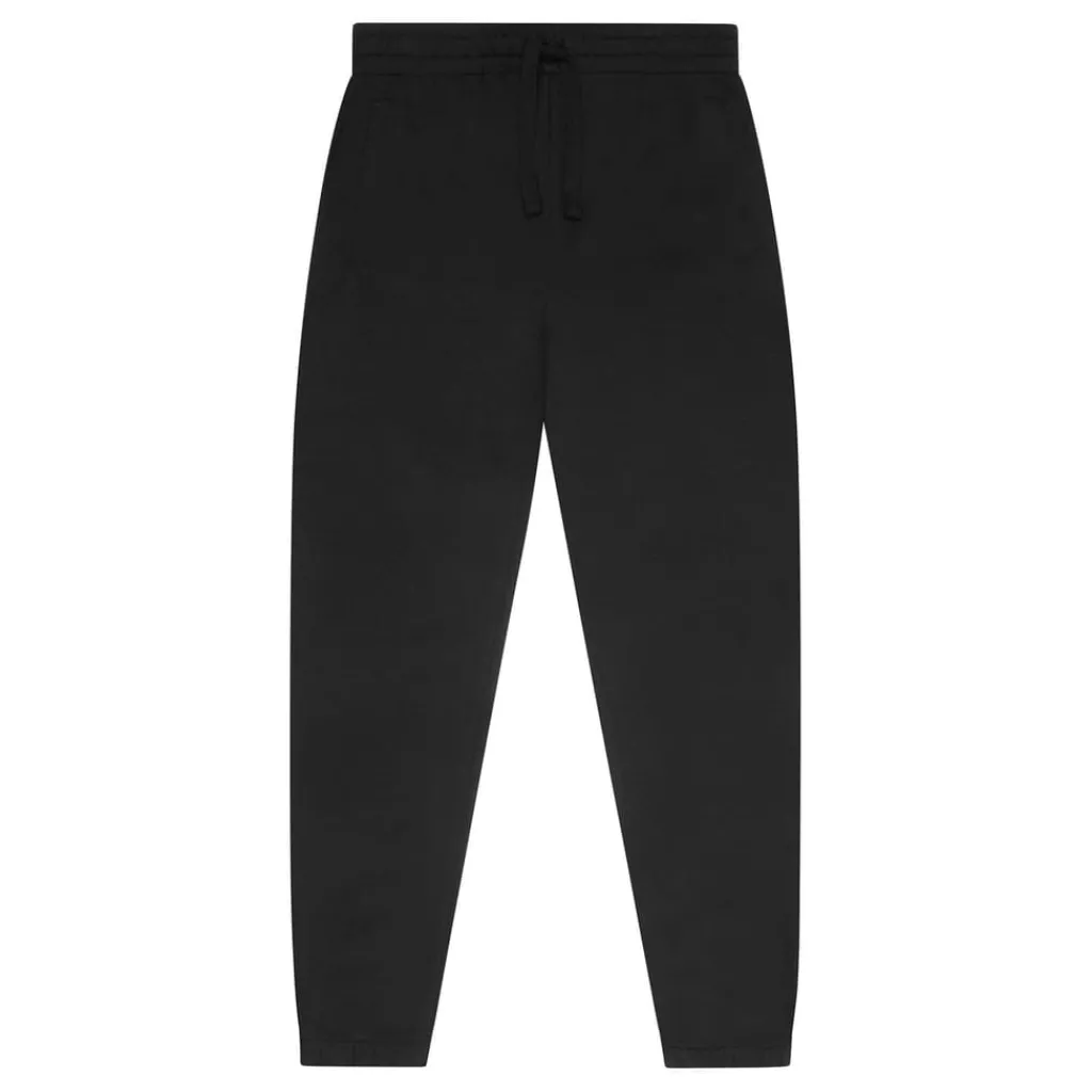 Trousers*Lyle And Scott Interlock Cuffed Sweatpants in Black
