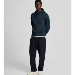 Hoodies*Lyle And Scott Interlock Hoodie in Navy