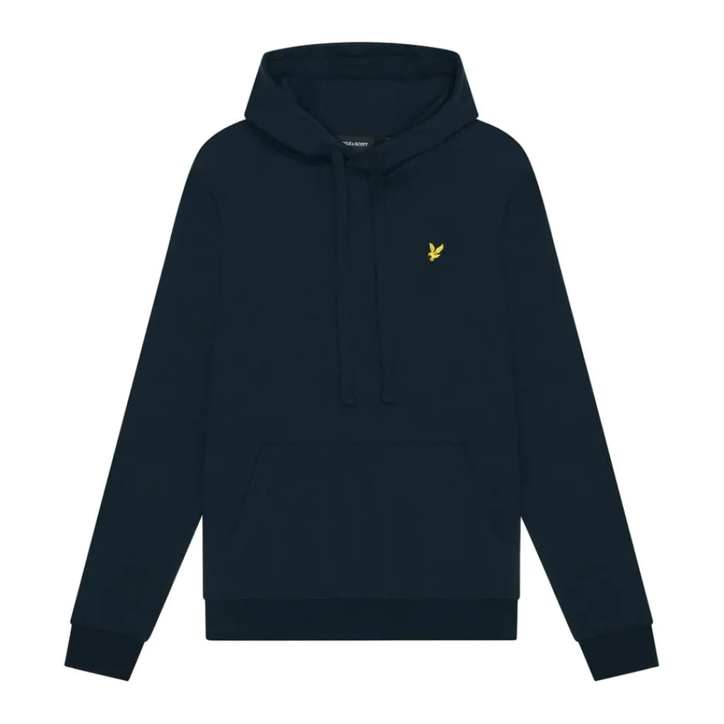 Hoodies*Lyle And Scott Interlock Hoodie in Navy