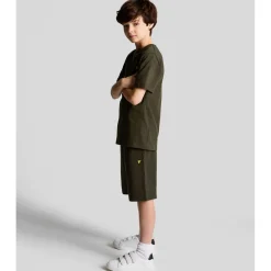 Shorts*Lyle And Scott Juniors Sweat Shorts in olive