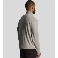 Sweatshirts*Lyle And Scott Loopback Quarter Zip Sweatshirt in Grey