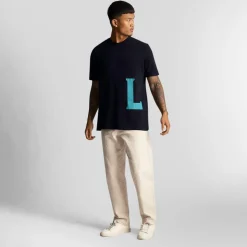 T-Shirts And Vests*Lyle And Scott L&S T-Shirt in Navy