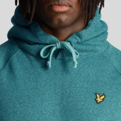 Sweatshirts|Hoodies*Lyle And Scott Marl Hoodie in sky