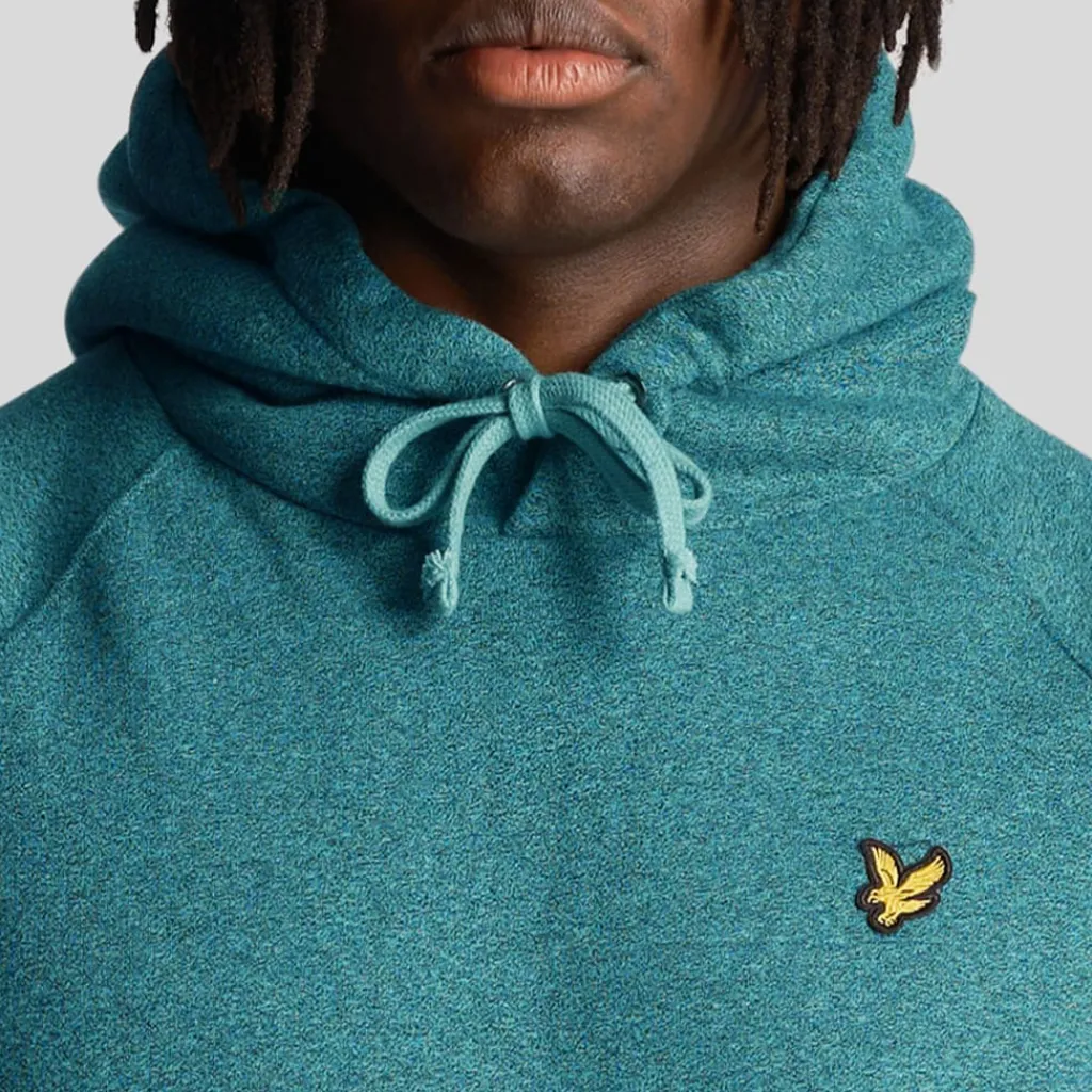 Sweatshirts|Hoodies*Lyle And Scott Marl Hoodie in sky