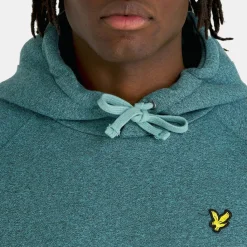 Sweatshirts|Hoodies*Lyle And Scott Marl Hoodie in sky