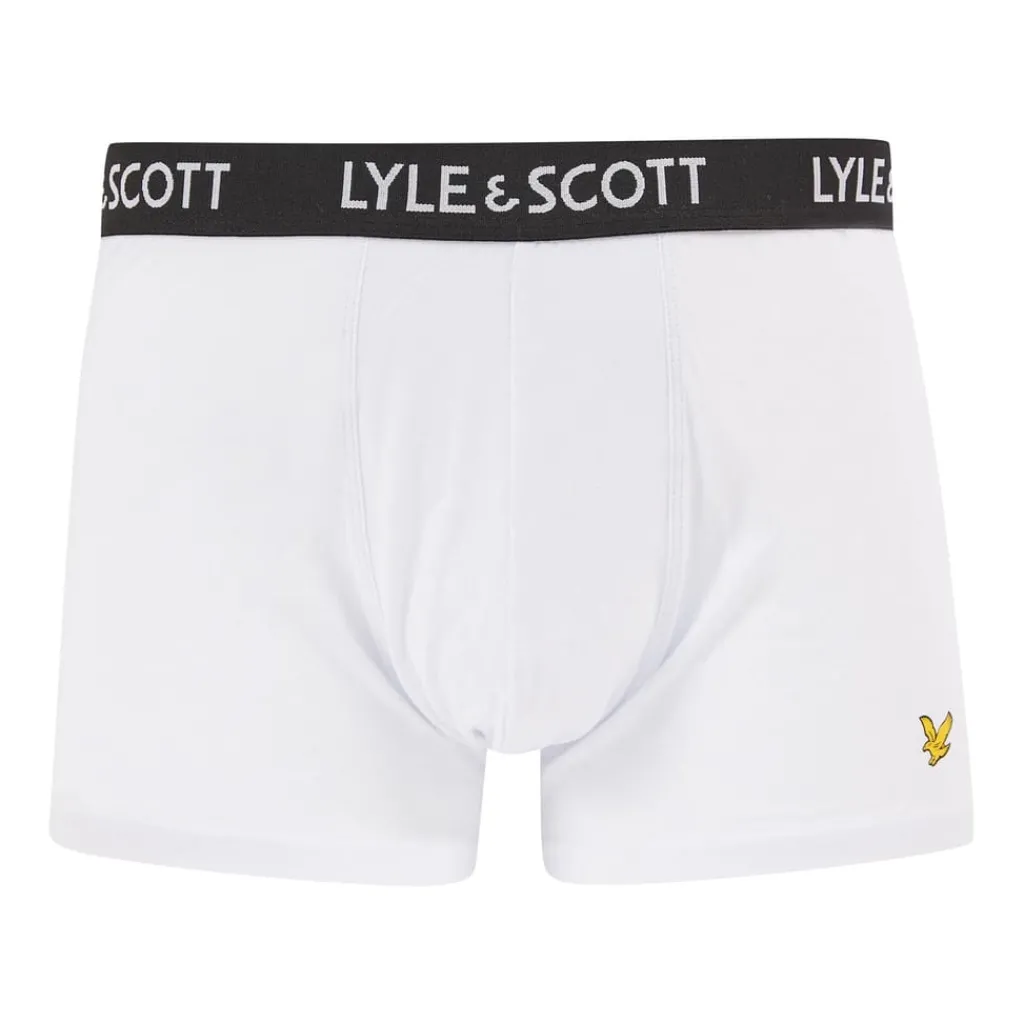 Underwear And Socks*Lyle And Scott Pack Miller Trunks in Black
