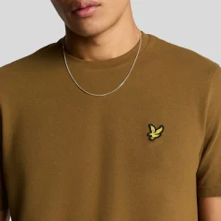 T-Shirts And Vests*Lyle And Scott Pique T-Shirt in Brown