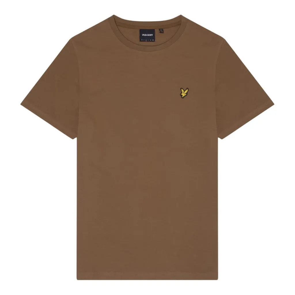 T-Shirts And Vests*Lyle And Scott Pique T-Shirt in Brown