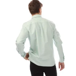 Shirts*Lyle And Scott Plain Oxford Shirt in Blue