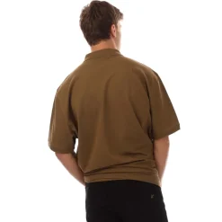 Polo Shirts*Lyle And Scott Plain Polo Shirt in Brown