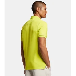 Polo Shirts*Lyle And Scott Plain Polo Shirt in Yellow