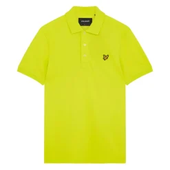 Polo Shirts*Lyle And Scott Plain Polo Shirt in Yellow