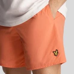 Shorts*Lyle And Scott Plain Swim Shorts in Orange