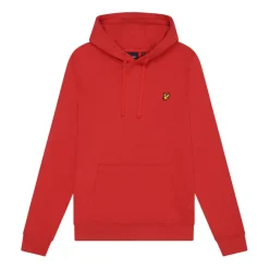 Hoodies*Lyle And Scott Pullover Hoodie in Red