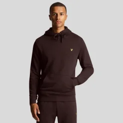 Hoodies|Sweatshirts*Lyle And Scott Pullover Hoodie in Brown