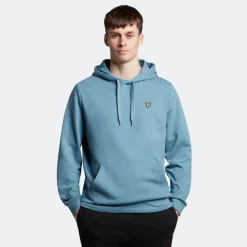 Sweatshirts|Hoodies*Lyle And Scott Pullover Hoodie in Blue