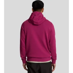 Sweatshirts|Hoodies*Lyle And Scott Pullover Hoodie in Burgundy