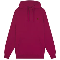 Sweatshirts|Hoodies*Lyle And Scott Pullover Hoodie in Burgundy