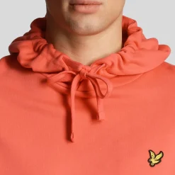 Sweatshirts|Hoodies*Lyle And Scott Pullover Hoodie in Pink