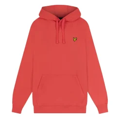 Sweatshirts|Hoodies*Lyle And Scott Pullover Hoodie in Pink