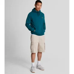 Hoodies*Lyle And Scott Pullover Hoodie in Navy