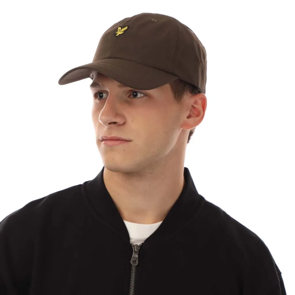 Caps-Hats*Lyle And Scott Ripstop Baseball Cap in olive