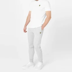Trousers*Lyle And Scott Skinny Cuff Sweat Pants in Grey