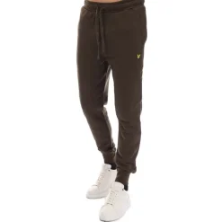 Trousers*Lyle And Scott Skinny Sweatpants in olive