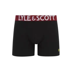 Underwear And Socks*Lyle And Scott Stn Wst Trunks in Black