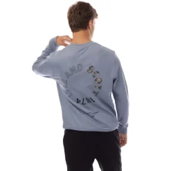 Sweatshirts*Lyle And Scott Tartan Heritage Graphic Sweatshirt in Blue
