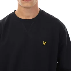 Sweatshirts*Lyle And Scott Tartan Heritage Graphic Sweatshirt in Navy