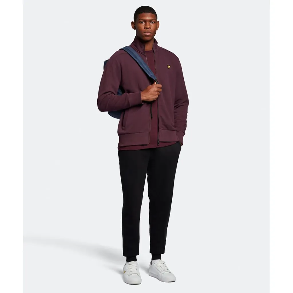 Tracksuits*Lyle And Scott Track Top in Burgundy